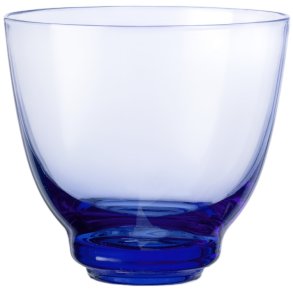 Holmegaard Flow Wasserglas 35 cl, Dunkelblau