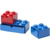 LEGO Schreibtischschublade 3er Set, Rot/ Blau