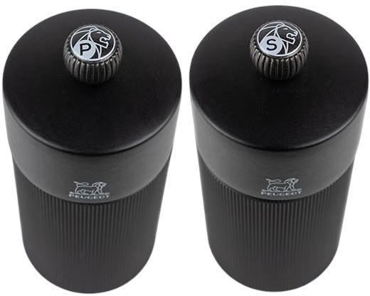 Peugeot Line Salt- og Peberkvrnst 12 cm, Mat Sort