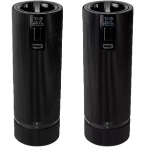 Peugeot Line Elektrisk Salt- og Peberkvrnst 15 cm, Mat Sort