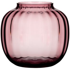 Holmegaard Primula Vase H12,5 cm, Pflaume