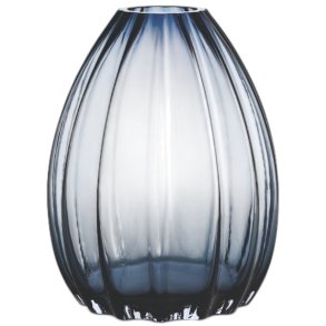 Holmegaard 2Lips Vase H34 cm, Blå