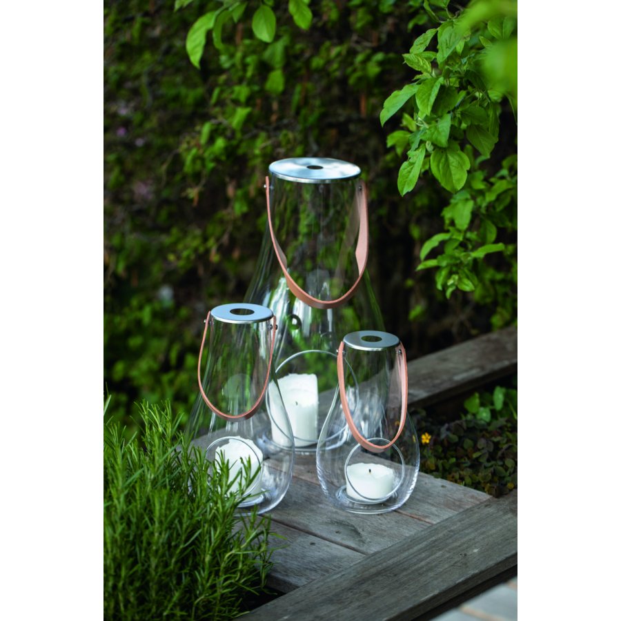Holmegaard DWL Lanterne H29 cm, Klar