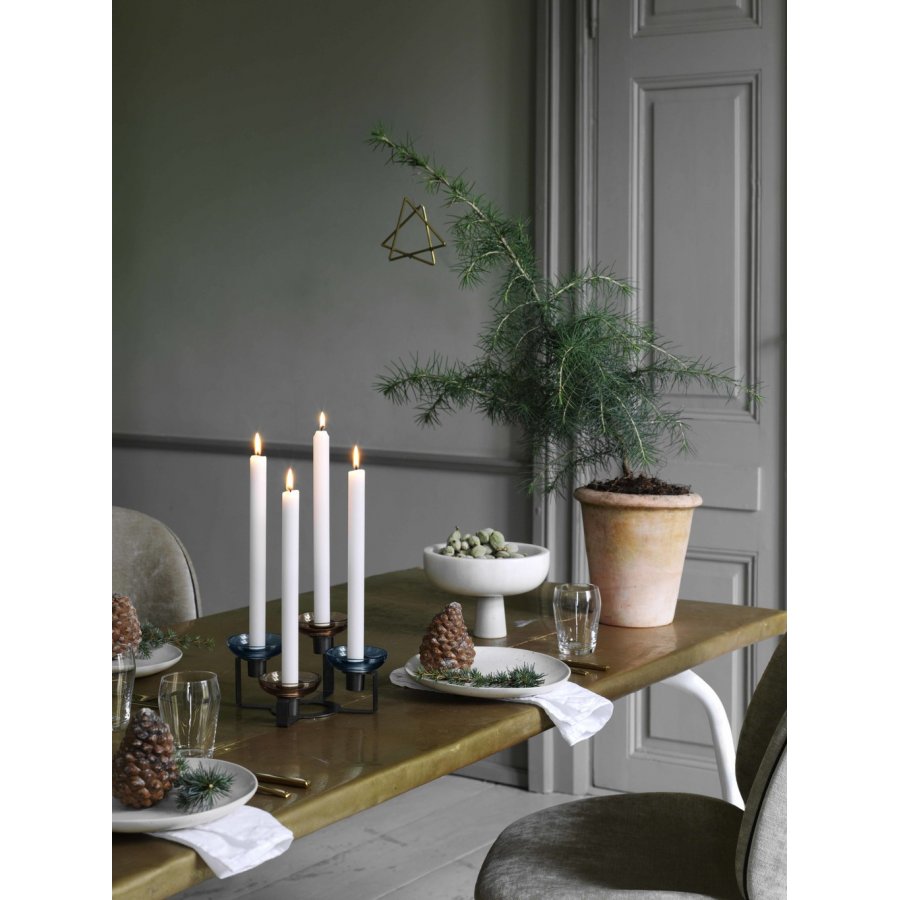 Holmegaard LUMI Lysestage, 4-armet, sort