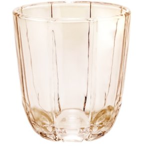 Holmegaard Lily Wasserglas 2er Set 32 cl, Toffee Rose