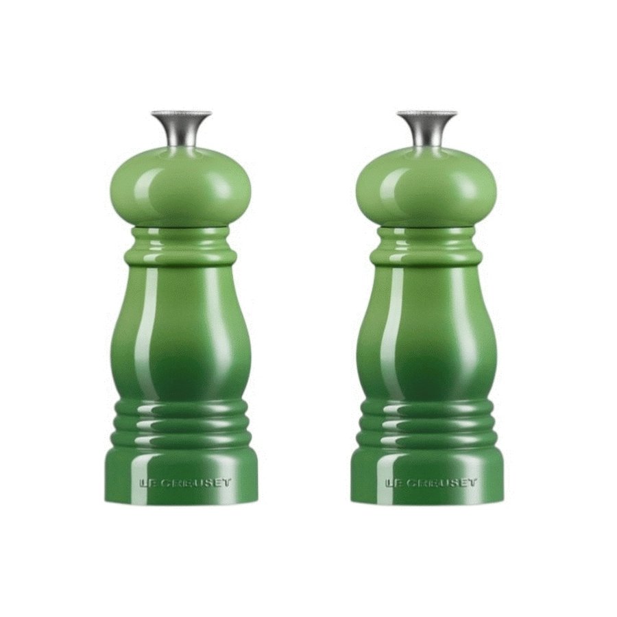 Le Creuset Salt- og Peberkvrnst 11 cm, Bamboo Green