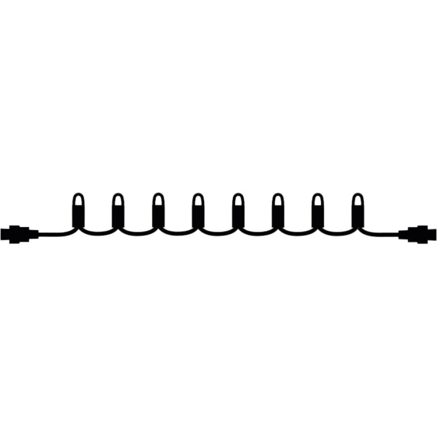 Sirius Top Line Erweiterungsset 5 m, Schwarz