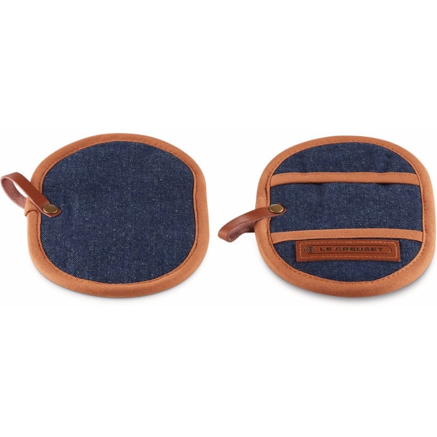 Le Creuset Grydelapper til Fingrene 2 stk, Denim