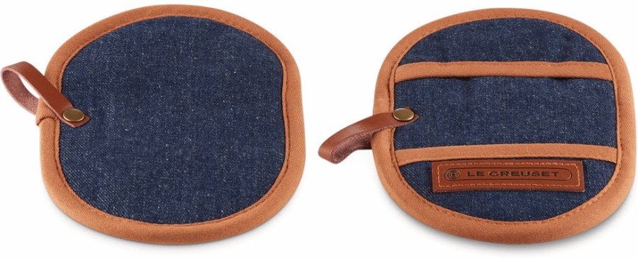 Le Creuset Grydelapper til Fingrene 2 stk, Denim