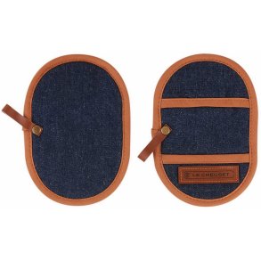 Le Creuset Grydelapper til Fingrene 2 stk, Denim