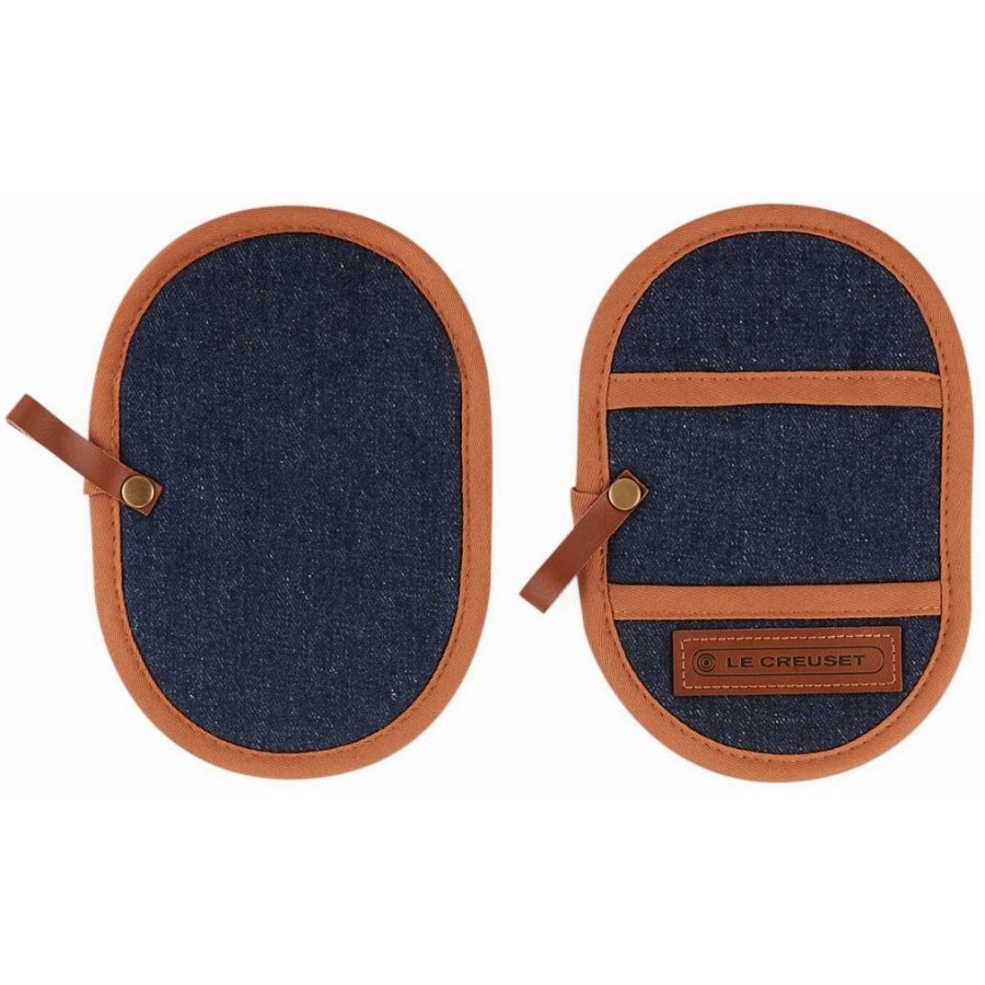 Le Creuset Grydelapper til Fingrene 2 stk, Denim