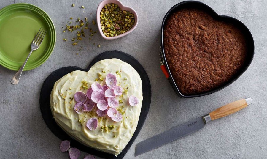 Le Creuset Hjerte Springform m. Non-stick 25 cm