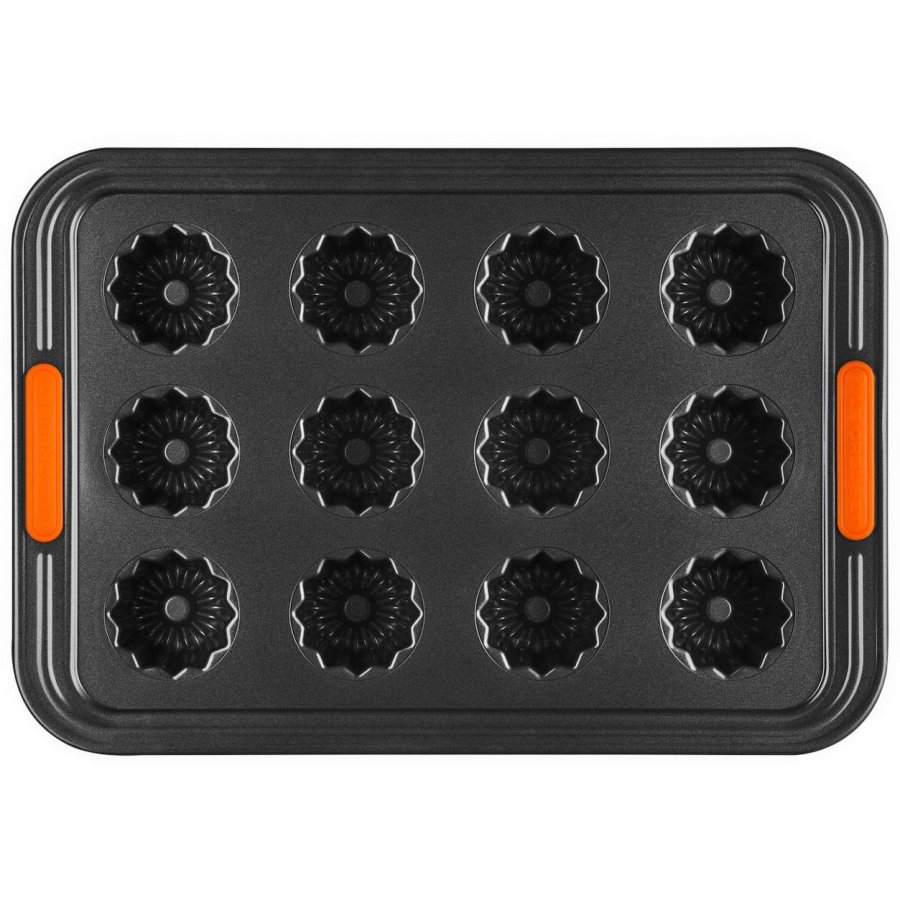 Le Creuset Cannelé-bageplade 40 cm, Sort