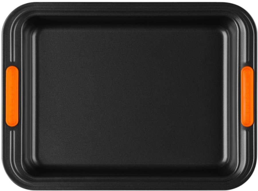 Le Creuset Rektangulr Bradepande m. Non-stick 33x23 cm, Kulstofstl