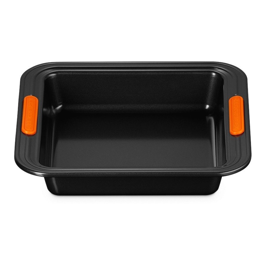 Le Creuset Kvadratisk Bradepande m. Non-stick 23 cm, Kulstofstl