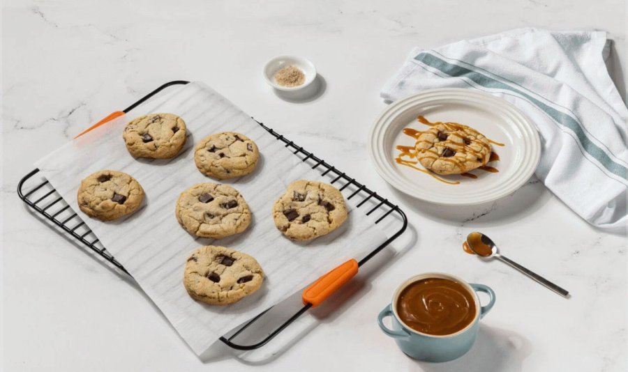 Le Creuset Afklingsrist 41 cm, Sort
