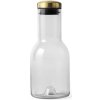 Audo Wasserflasche 0,5 L, Rauchglas/Messing