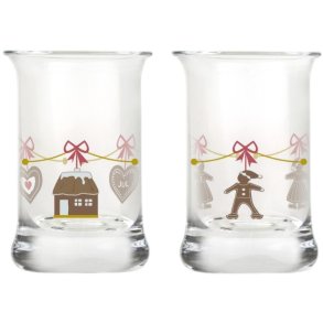 Holmegaard Holmegaard Christmas Schnapsglas 2023 2er Set 3 cl