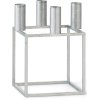 Audo Copenhagen Kubus 4 Lysestage H20 cm, Zink