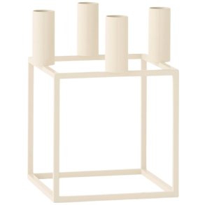 Audo Copenhagen Kubus 4 Lysestage H20 cm, Ivory