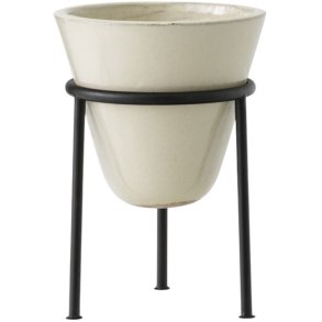 Audo Copenhagen Daiza Planteopsats 25 cm, Ivory