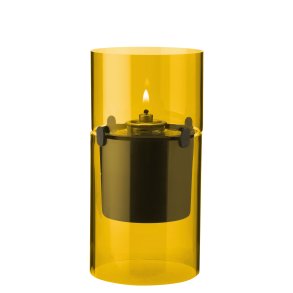 Stelton Lucie Hurricane Olielampe H7,5 cm, Amber