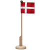 Langkilde & Sn Bordflagstang m. Flag 30 cm, Eg