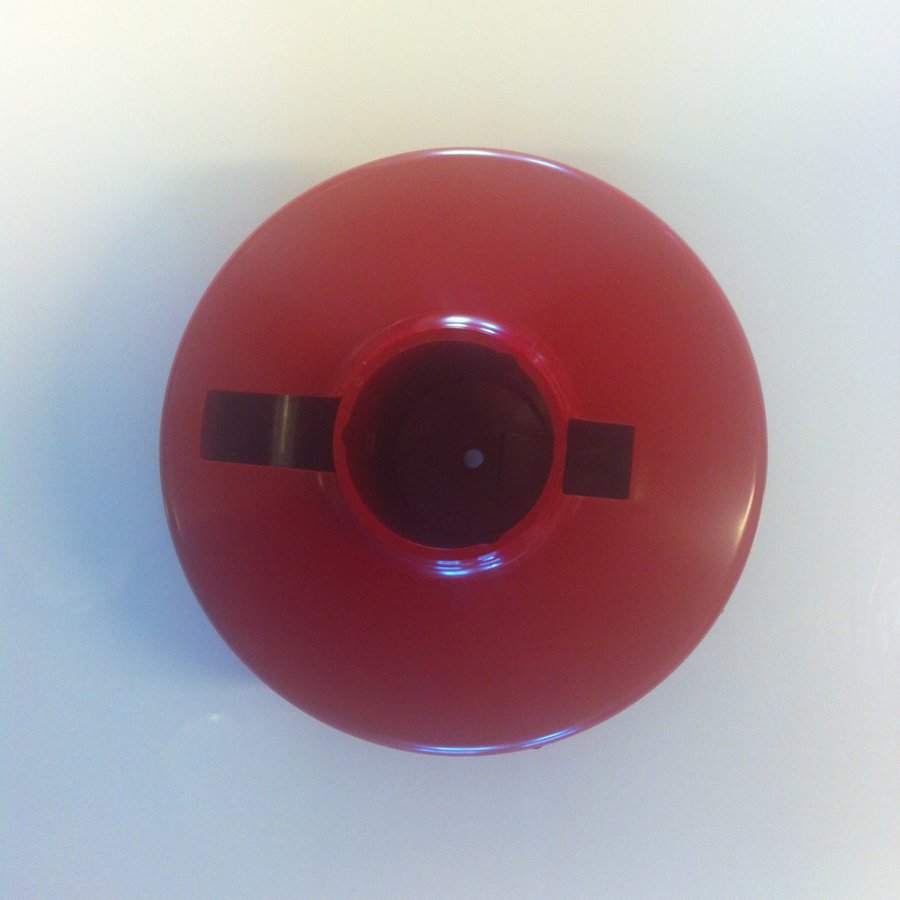 Langkilde & S�n Flagstangsknop Mellem, R�d