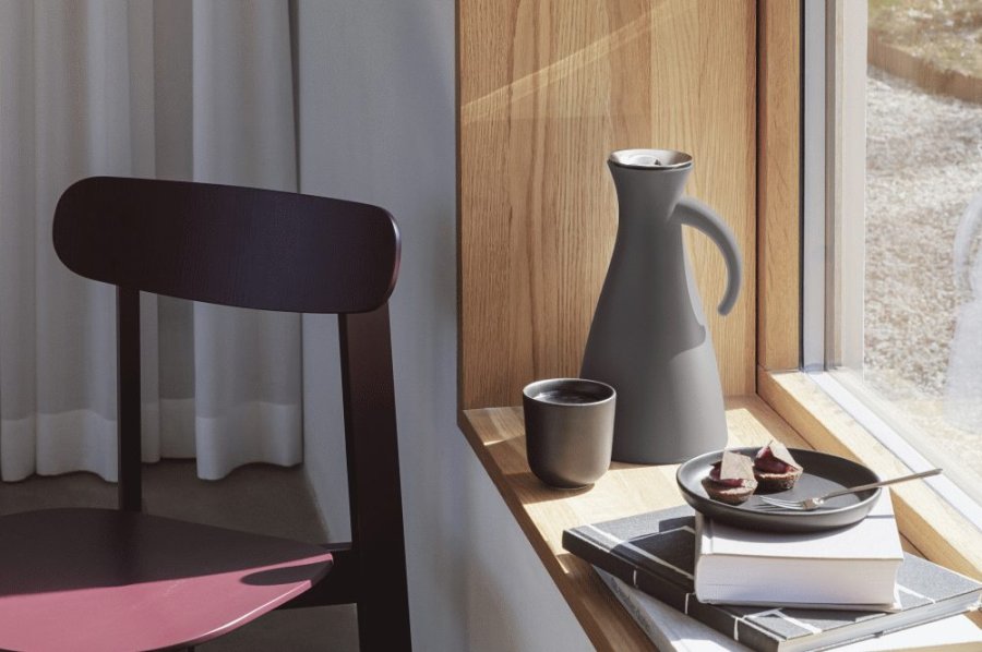 Eva Solo Thermoskan 1 L, Mat grijs