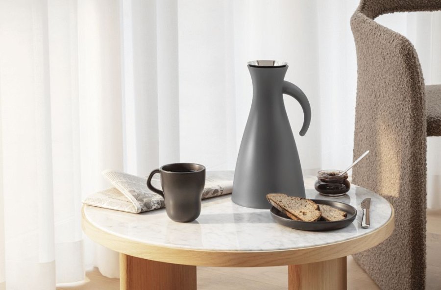 Eva Solo Thermoskan 1 L, Mat grijs