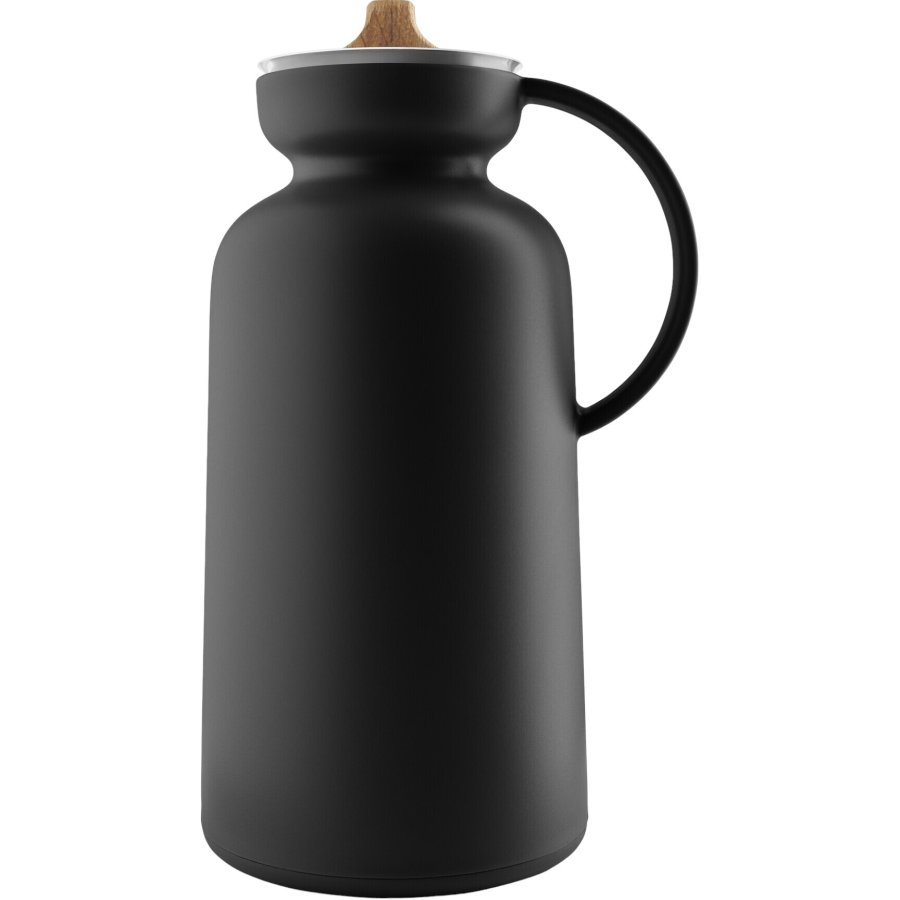 Eva Solo Silhouette Thermoskanne 1.0 L, Schwarz