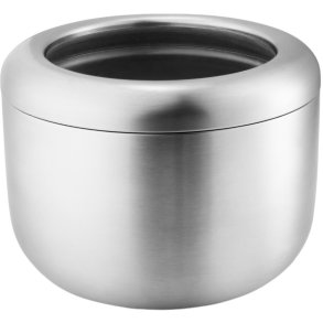 Eva Solo To Go Thermo-Brotdose 0,71 L, Stahl/Schwarz