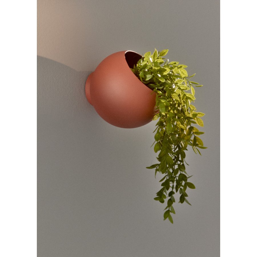 AYTM GLOBE Urtepotte V�gh�ngt H18,8 cm, Ginger Bread