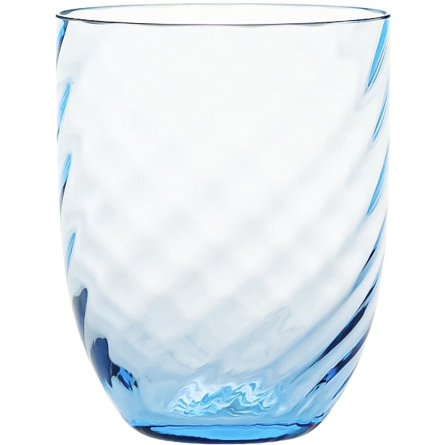 Anna von Lipa Swirl Tumbler Trinkglas 25 ml, Light Blue