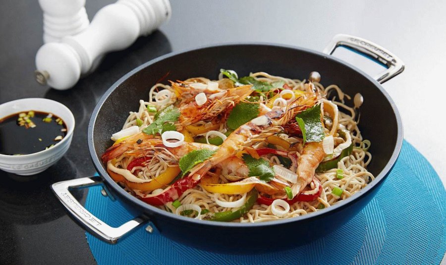 Le Creuset TNS Aluminium Wok 32 cm
