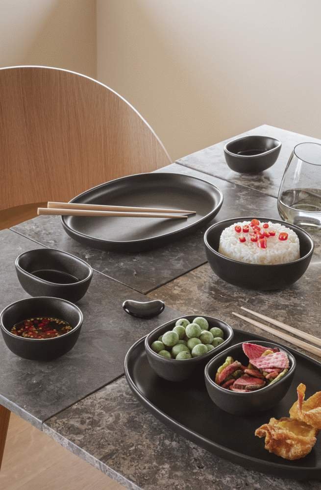 Eva Solo Nordic Kitchen Serveerschaal 36 cm, Zwart