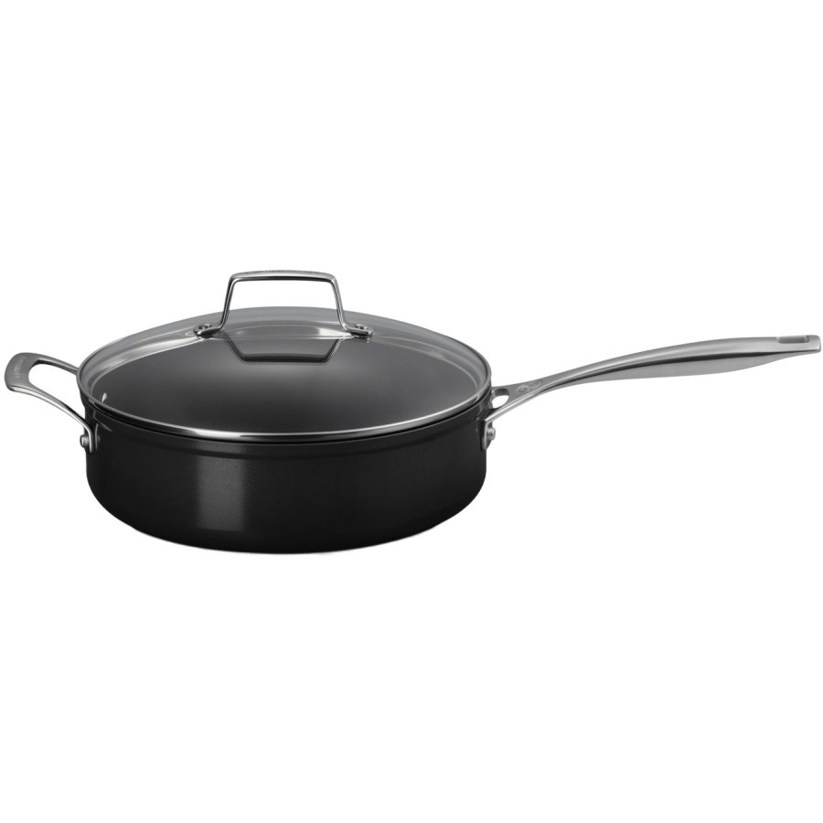 Le Creuset Essential Sauterpande m. Keramisk Non-stick Belgning 26 cm, Sort
