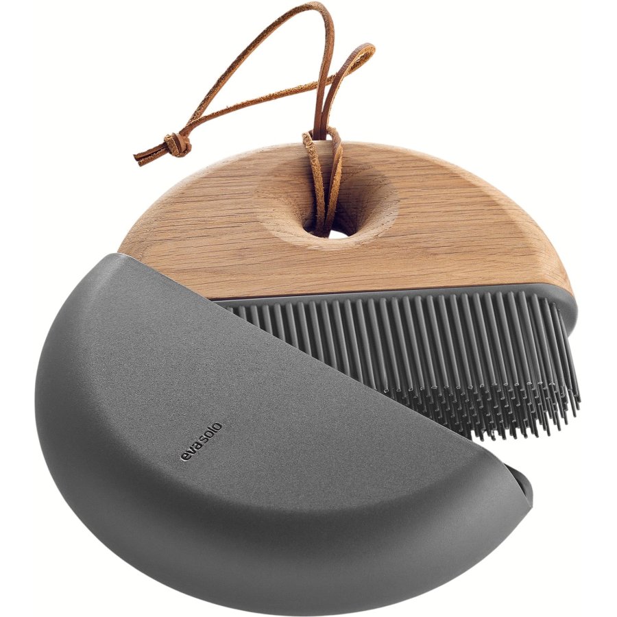 Eva Solo Sweep Veger- & Blikset, Grijs/Hout