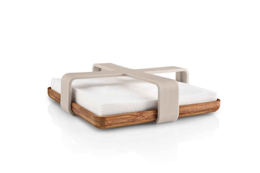 Eva Trio Nordic Kitchen Servietholder 19x19 cm, Sand