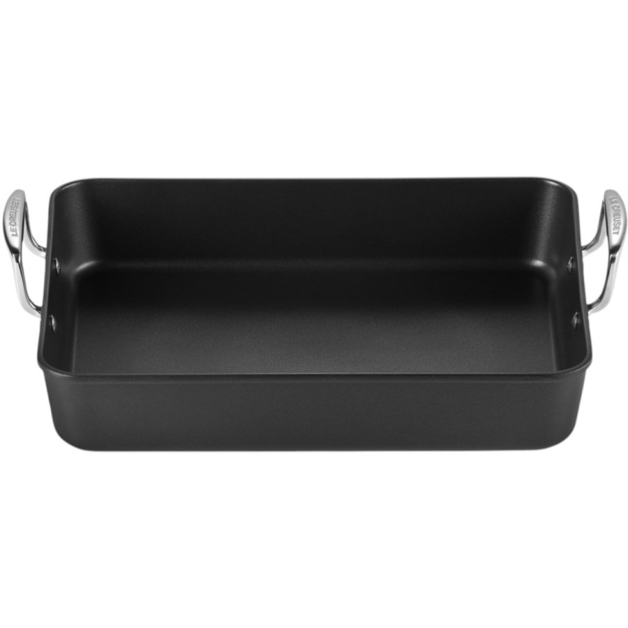 Le Creuset Rektangulr Bradepande m. Non-stick 35x27 cm, Aluminium