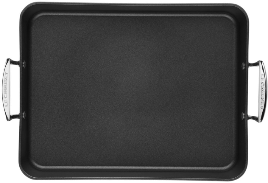 Le Creuset Rektangulr Bradepande m. Non-stick 35x27 cm, Aluminium