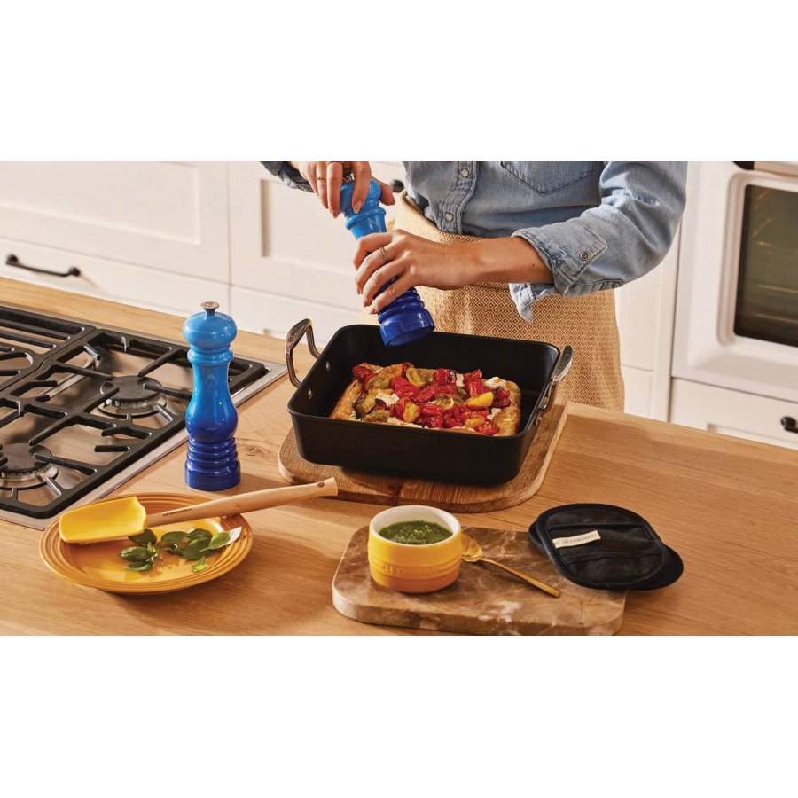 Le Creuset TNS Kvadratisk Bradepande 26 cm, Aluminum