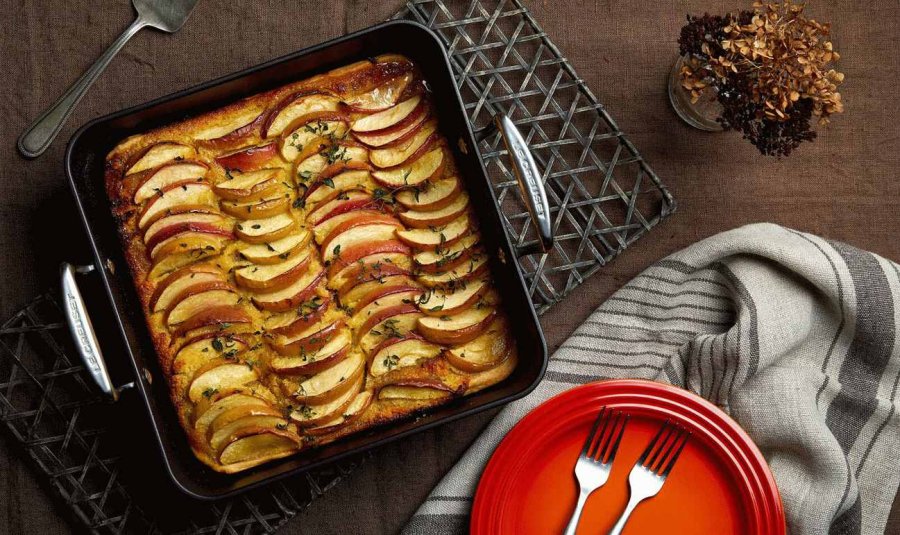 Le Creuset TNS Kvadratisk Bradepande 26 cm, Aluminum