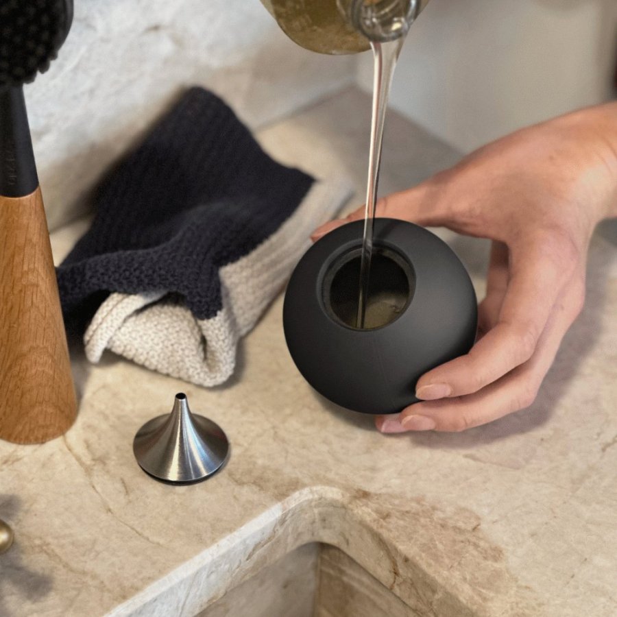 Eva Solo Zeepdispenser 8 cm, Zwart