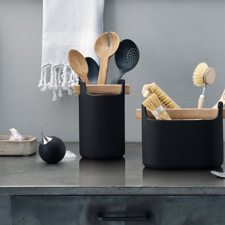 Eva Solo Zeepdispenser 8 cm, Zwart