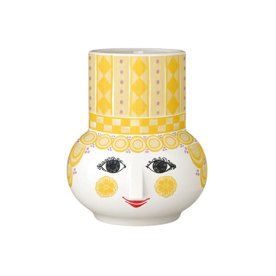 Bjrn Wiinblad Olga Kerzenstnder H9cm, Gelb