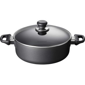 Scanpan Classic Induction Schmorpfanne mit Deckel 4,8 L/26 cm