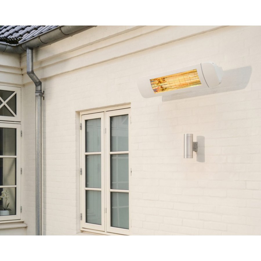 27 degrees ECO+ NXT 2000 High Performance No-glare Infrarot-Heizstrahler met Schalter, Pure-White