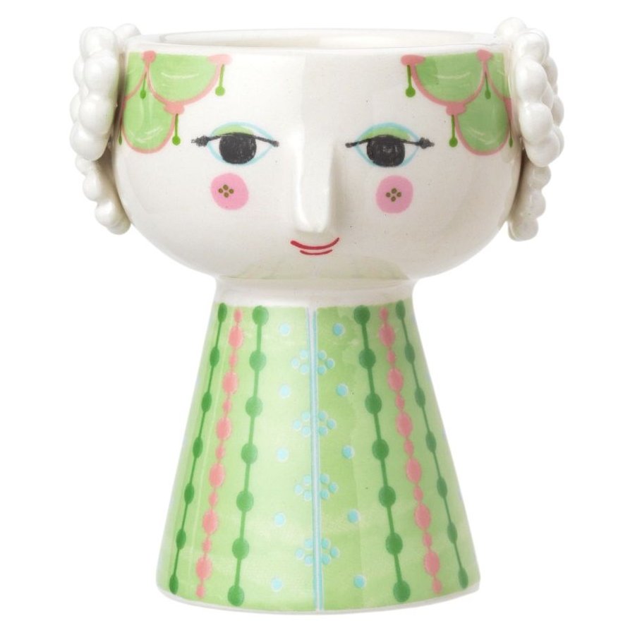 Bjrn Wiinblad Eva Lysestage H9,5 cm, Lys Grn