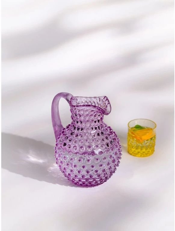 Anna von Lipa Hobnail Trinkglas 150 ml, Citron